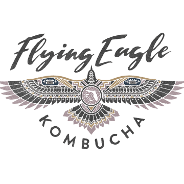 Flying Eagle Kombucha Logo