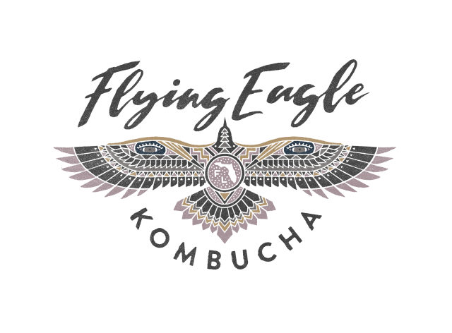 Flying Eagle Kombucha Logo
